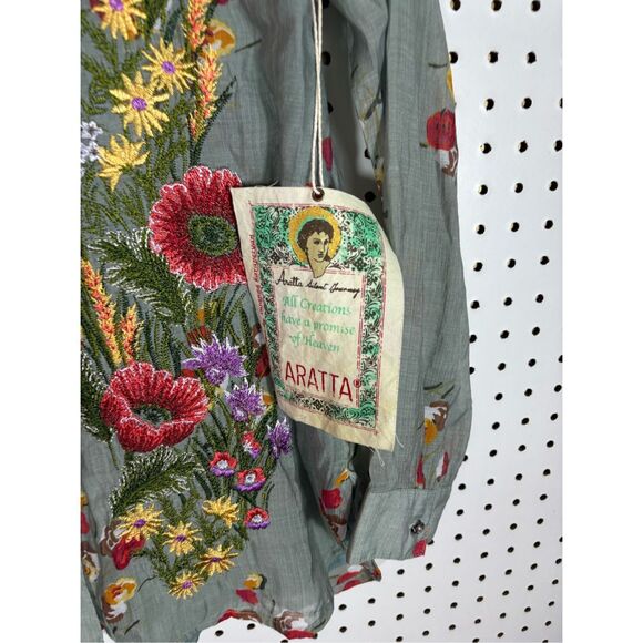 Arrata Silent Journey Mia Grace blouse size Xs - Picture 3 of 7